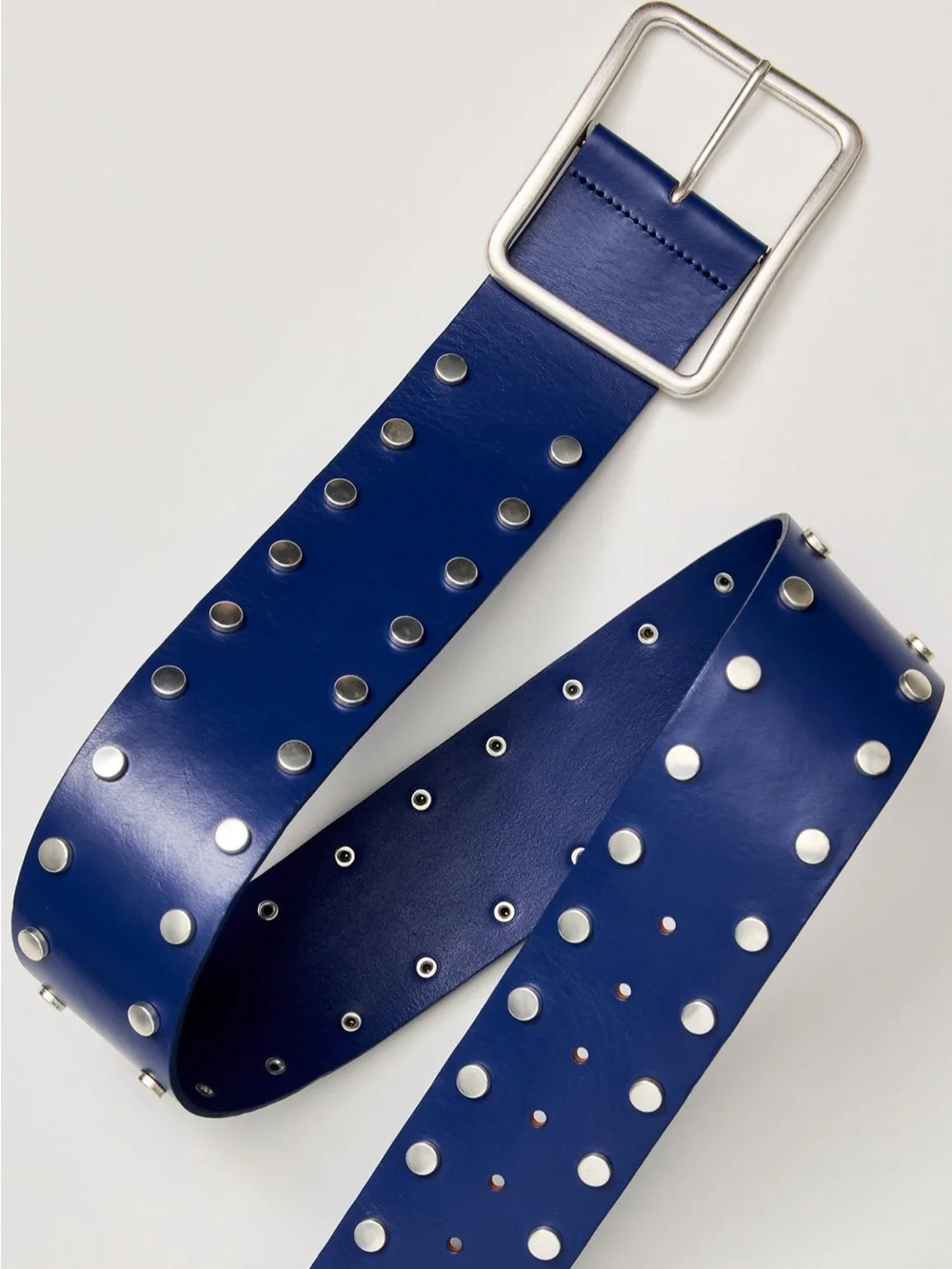 NWT Free People Hex Hip Belt in Navy Baby